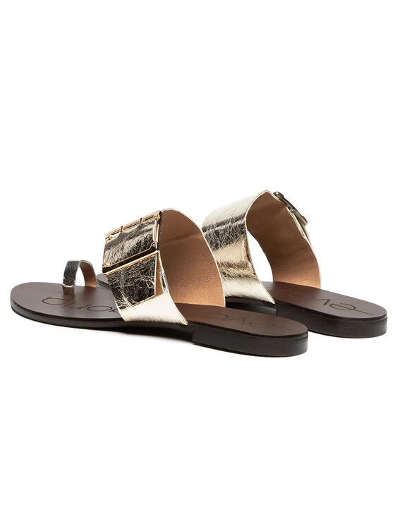 Eva Longoria Γυναίκες Σαγιονάρες EL-01-03-000415 Χρυσό 3 Eva Longoria Γυναίκες Σαγιονάρες EL-01-03-000415 Χρυσό - Image 3