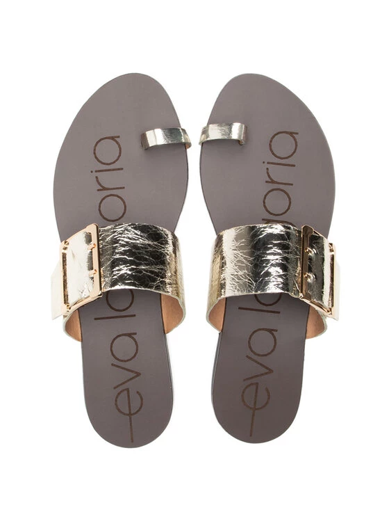 Eva Longoria Γυναίκες Σαγιονάρες EL-01-03-000415 Χρυσό 6 Eva Longoria Γυναίκες Σαγιονάρες EL-01-03-000415 Χρυσό - Image 6