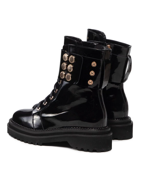 Eva Longoria Γυναίκες Biker Μποτάκια Ορειβατικά παπούτσια EL-01-04-000463 Μαύρο 3 Eva Longoria Γυναίκες Biker Μποτάκια Ορειβατικά παπούτσια EL-01-04-000463 Μαύρο - Image 3