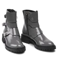 Eva Longoria Γυναίκες Biker Μποτάκια Ορειβατικά παπούτσια EL-02-04-000494 Γκρι -Eva Longoria Κατάστημα unnamed file 2673