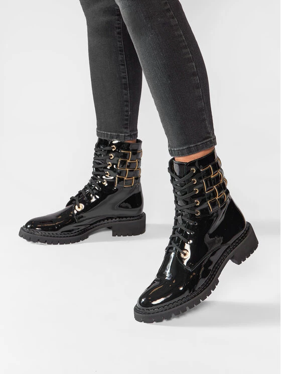 Eva Longoria Γυναίκες Biker Μποτάκια Μποτάκια EL-02-04-000476 Μαύρο 2 Eva Longoria Γυναίκες Biker Μποτάκια Μποτάκια EL-02-04-000476 Μαύρο - Image 2