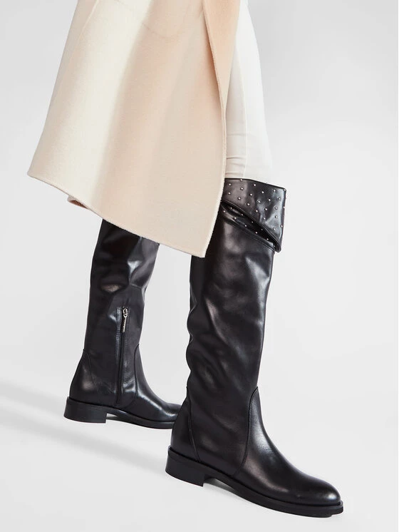 Eva Longoria Γυναίκες Μπότες πάνω από το γόνατο EL-02-04-000477 Μαύρο 2 Eva Longoria Γυναίκες Μπότες πάνω από το γόνατο EL-02-04-000477 Μαύρο - Image 2