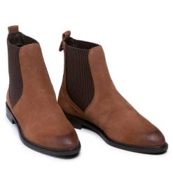 Eva Longoria Γυναίκες Biker Μποτάκια Μποτάκια με λάστιχο RST-LAMIA-06 Καφέ -Eva Longoria Κατάστημα unnamed file 2781