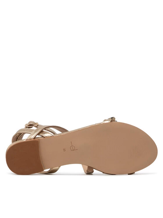 Eva Longoria Γυναίκες Σανδάλια EL-23-05-000707 Χρυσό 4 Eva Longoria Γυναίκες Σανδάλια EL-23-05-000707 Χρυσό - Image 4