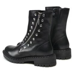 Eva Longoria Γυναίκες Biker Μποτάκια Μποτάκια RST-DOMINGA-09 Μαύρο -Eva Longoria Κατάστημα unnamed file 2797