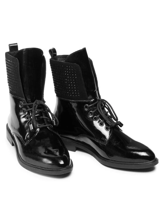 Eva Longoria Γυναίκες Biker Μποτάκια Μποτάκια RST-LAMIA-09 Μαύρο 5 Eva Longoria Γυναίκες Biker Μποτάκια Μποτάκια RST-LAMIA-09 Μαύρο - Image 5