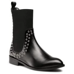 Eva Longoria Γυναίκες Biker Μποτάκια Μποτάκια EL-02-02-0000147 Μαύρο