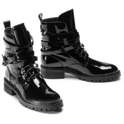 Eva Longoria Γυναίκες Biker Μποτάκια Ορειβατικά παπούτσια EL-02-02-000085 Μαύρο -Eva Longoria Κατάστημα unnamed file 3178