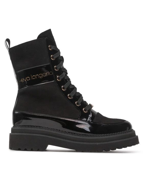 Eva Longoria Γυναίκες Biker Μποτάκια Ορειβατικά παπούτσια EL-01-06-000859 Μαύρο 2 Eva Longoria Γυναίκες Biker Μποτάκια Ορειβατικά παπούτσια EL-01-06-000859 Μαύρο - Image 2