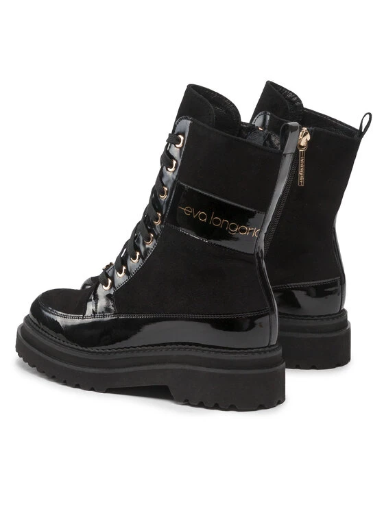 Eva Longoria Γυναίκες Biker Μποτάκια Ορειβατικά παπούτσια EL-01-06-000859 Μαύρο 3 Eva Longoria Γυναίκες Biker Μποτάκια Ορειβατικά παπούτσια EL-01-06-000859 Μαύρο - Image 3