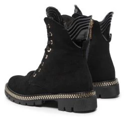 Eva Longoria Γυναίκες Biker Μποτάκια Ορειβατικά παπούτσια EL-01-06-000882 Μαύρο -Eva Longoria Κατάστημα unnamed file 3435