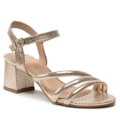 Eva Longoria Γυναίκες Παντόφλες Σανδάλια EL-23-05-000711 Χρυσό