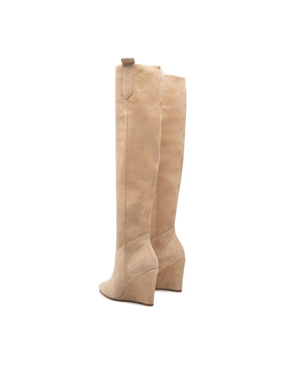 Eva Longoria Γυναίκες Μπότες πάνω από το γόνατο EL-01-06-000864 Μπεζ 3 Eva Longoria Γυναίκες Μπότες πάνω από το γόνατο EL-01-06-000864 Μπεζ - Image 3