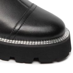 Eva Longoria Γυναίκες Biker Μποτάκια Μποτάκια με λάστιχο EL-10-06-000810 Μαύρο -Eva Longoria Κατάστημα unnamed file 3648