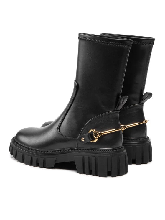 Eva Longoria Γυναίκες Biker Μποτάκια Μποτάκια EL-10-06-000811 Μαύρο 3 Eva Longoria Γυναίκες Biker Μποτάκια Μποτάκια EL-10-06-000811 Μαύρο - Image 3