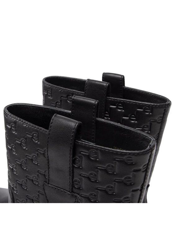 Eva Longoria Γυναίκες Biker Μποτάκια Μποτάκια EL-10-06-000809 Μαύρο 5 Eva Longoria Γυναίκες Biker Μποτάκια Μποτάκια EL-10-06-000809 Μαύρο - Image 5