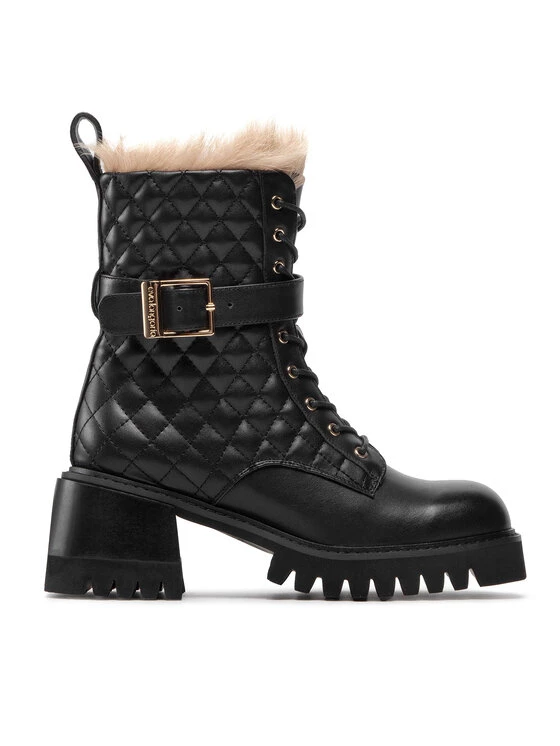 Eva Longoria Γυναίκες Biker Μποτάκια Ορειβατικά παπούτσια EL-10-06-000800 Μαύρο 2 Eva Longoria Γυναίκες Biker Μποτάκια Ορειβατικά παπούτσια EL-10-06-000800 Μαύρο - Image 2