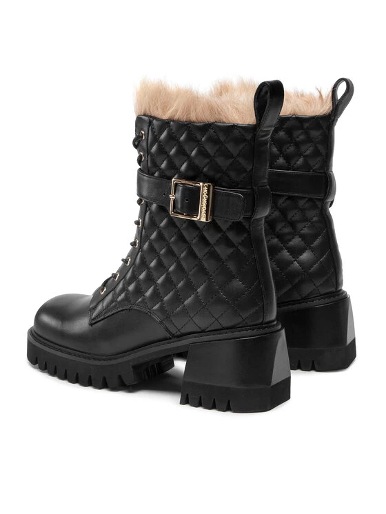 Eva Longoria Γυναίκες Biker Μποτάκια Ορειβατικά παπούτσια EL-10-06-000800 Μαύρο 3 Eva Longoria Γυναίκες Biker Μποτάκια Ορειβατικά παπούτσια EL-10-06-000800 Μαύρο - Image 3