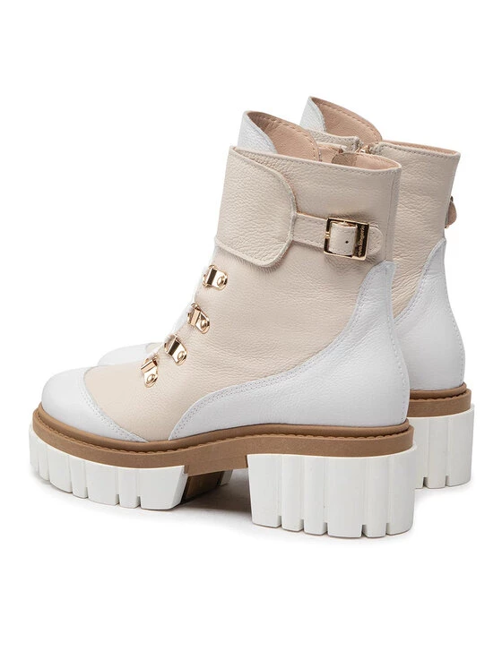 Eva Longoria Γυναίκες Biker Μποτάκια Μποτάκια EL-37-06-000858 Μπεζ 3 Eva Longoria Γυναίκες Biker Μποτάκια Μποτάκια EL-37-06-000858 Μπεζ - Image 3