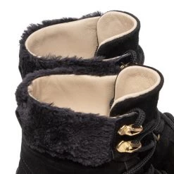 Eva Longoria Γυναίκες Biker Μποτάκια Ορειβατικά παπούτσια EL-48-06-000878 Μαύρο -Eva Longoria Κατάστημα unnamed file 3995