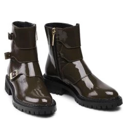 Eva Longoria Γυναίκες Biker Μποτάκια Ορειβατικά παπούτσια EL-02-04-000494 Πράσινο -Eva Longoria Κατάστημα unnamed file 4