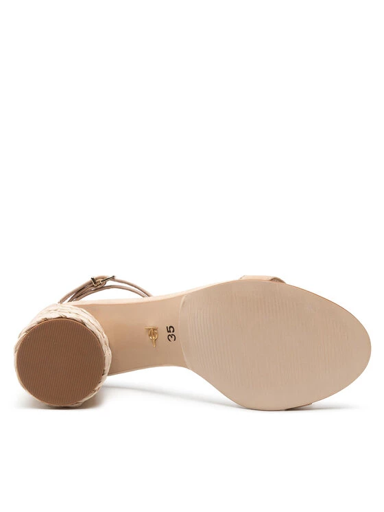 Eva Longoria Γυναίκες Σανδάλια EL-22-05-000689 Μπεζ 4 Eva Longoria Γυναίκες Σανδάλια EL-22-05-000689 Μπεζ - Image 4