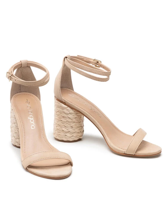 Eva Longoria Γυναίκες Σανδάλια EL-22-05-000689 Μπεζ 5 Eva Longoria Γυναίκες Σανδάλια EL-22-05-000689 Μπεζ - Image 5