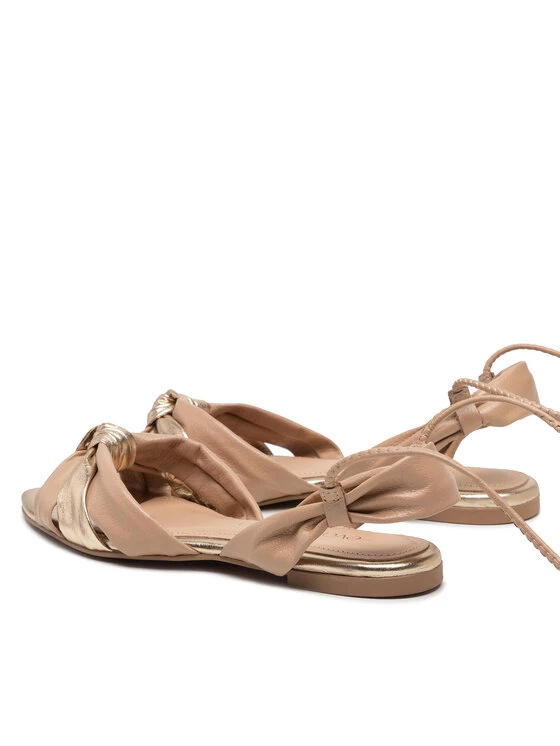 Eva Longoria Γυναίκες Σανδάλια EL-23-05-000722 Μπεζ 3 Eva Longoria Γυναίκες Σανδάλια EL-23-05-000722 Μπεζ - Image 3