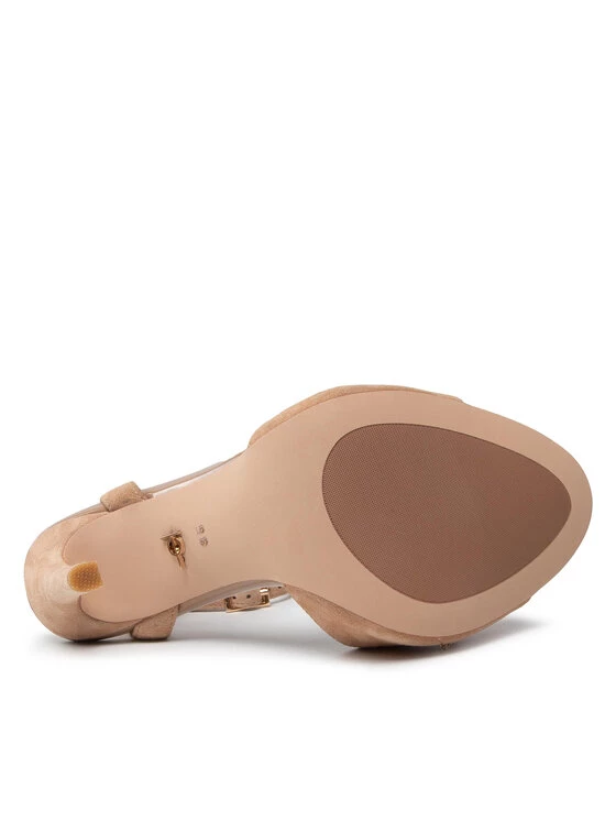 Eva Longoria Γυναίκες Σανδάλια EL-10-05-000696 Μπεζ 4 Eva Longoria Γυναίκες Σανδάλια EL-10-05-000696 Μπεζ - Image 4