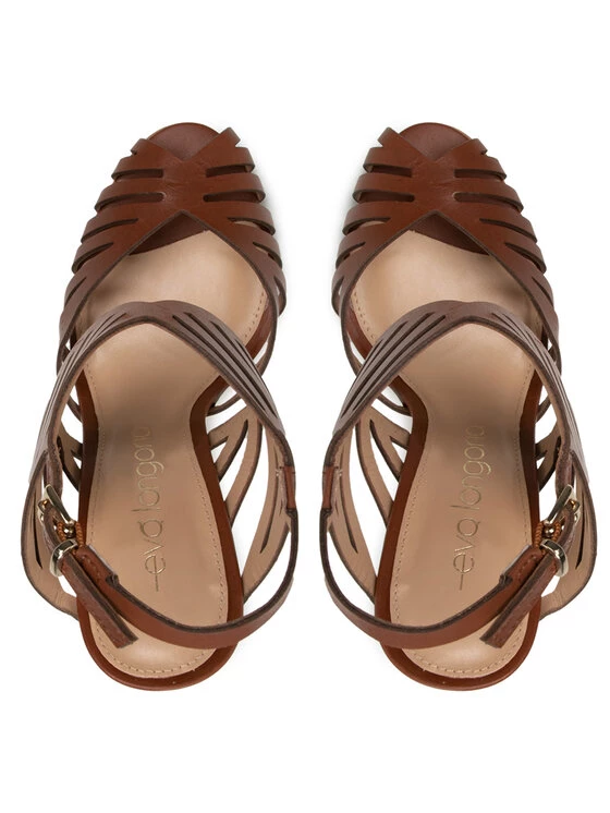 Eva Longoria Γυναίκες Σανδάλια EL-12-03-000458 Καφέ 6 Eva Longoria Γυναίκες Σανδάλια EL-12-03-000458 Καφέ - Image 6