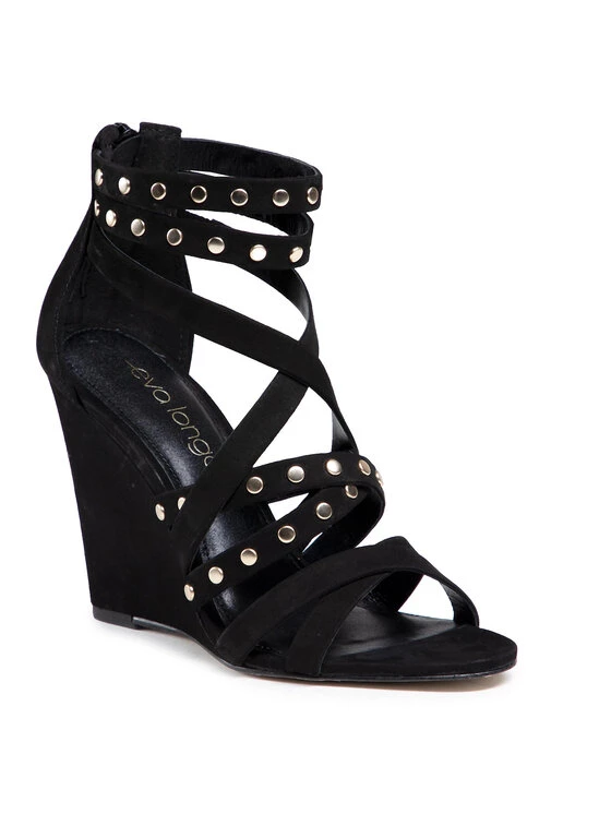 Eva Longoria Γυναίκες Σανδάλια EL-12-03-000327 Μαύρο 1 Eva Longoria Γυναίκες Σανδάλια EL-12-03-000327 Μαύρο