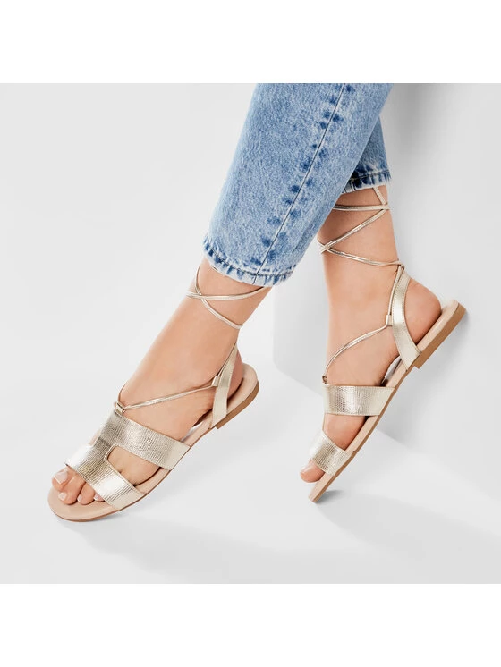 Eva Longoria Γυναίκες Σανδάλια EL-11-03-000443 Χρυσό 2 Eva Longoria Γυναίκες Σανδάλια EL-11-03-000443 Χρυσό - Image 2